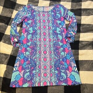 Lilly Pulitzer Linden Dress in the Sea Jewels pattern size XXS